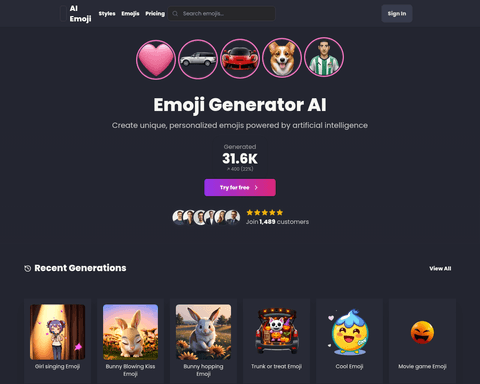 Emoji Generator AI