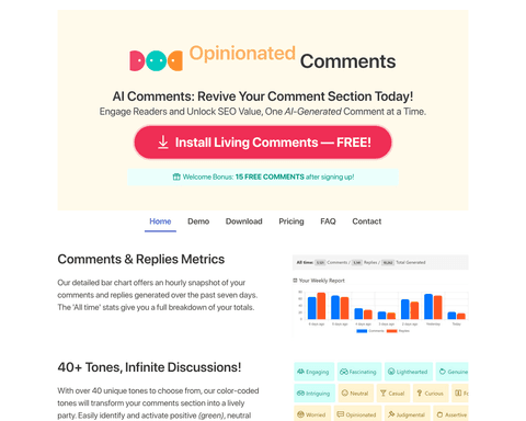 Living Comments