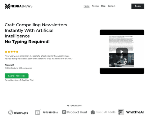 Neural Newsletters