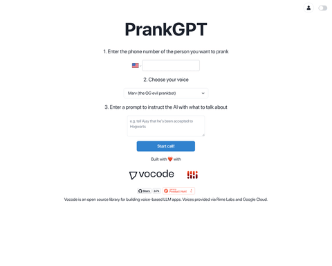 PrankGPT