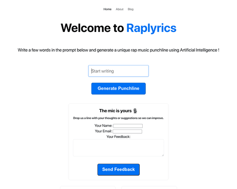 Raplyrics