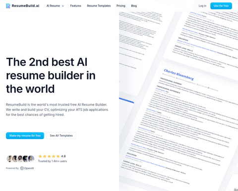 ResumeBuild AI