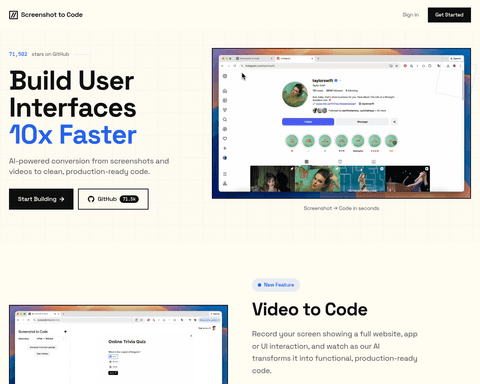 Screenshot To Code
